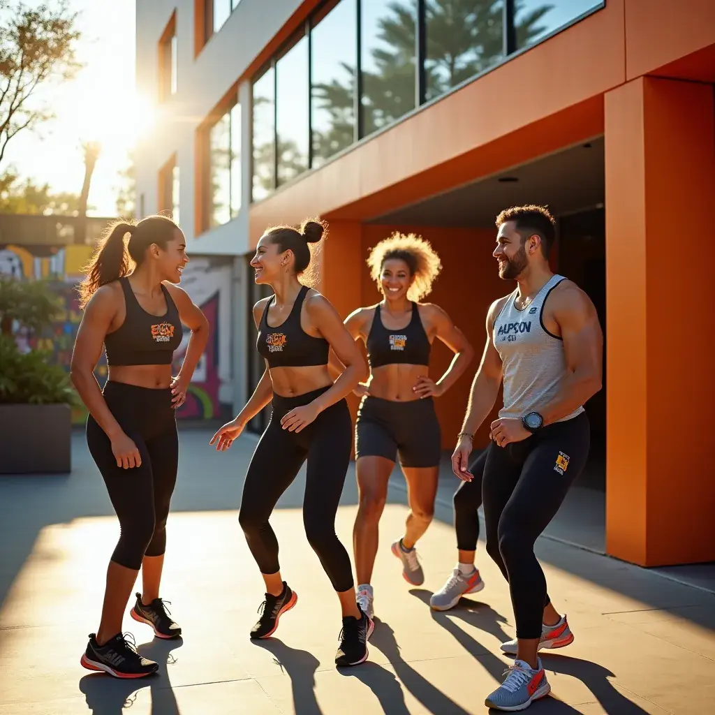 Atletas levantando pesas en una competencia de levantamiento olímpico.